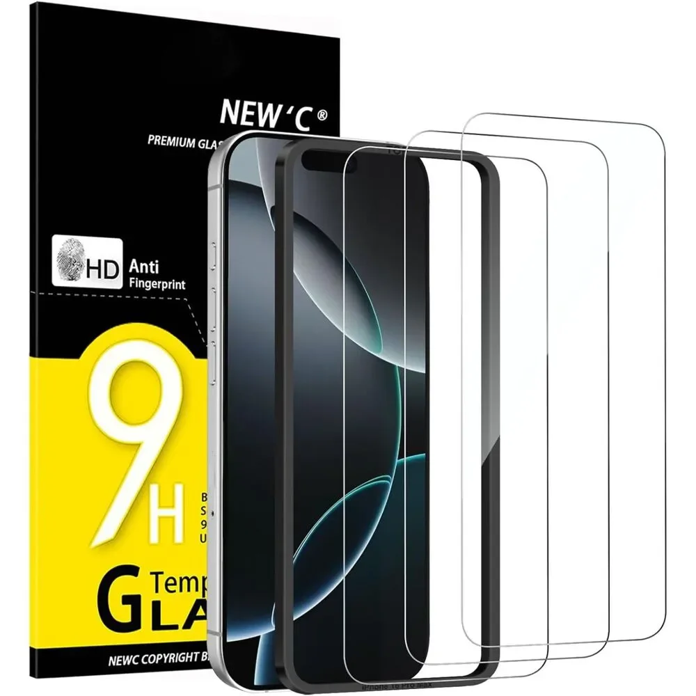 3 Pack Designed for iPhone 17 Pro Max, iPhone 16 Pro Max Screen Protector